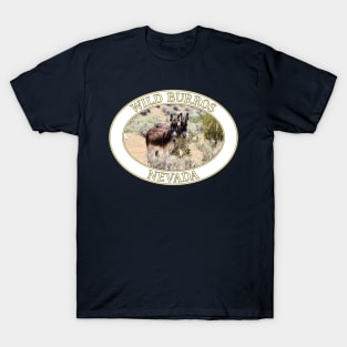 Wild Burros / Donkeys in Nevada T-Shirt